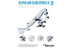 Alpha Slim - Model 6 - Dental Microscope - Manual