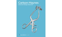 Grace Medical - Model Carlson-Haynes - Universal Otologic Retractor - Brochure