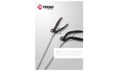 Tekno - Lightweight Needle Holder- Brochure