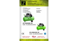ZIPPER - Model ZI-COM150-10 - Air Compressor - Brchure