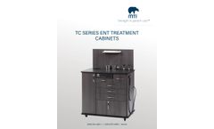 MTI - Model TC100A - Sit-Down Mobile ENT Treatment Cabinet - Brochure