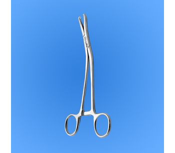 Surgipro - Model SP0-206 - Angled Surgical Atraumatic Tenaculum Forceps