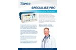 Bovie Specialist - Model A1250S -Pro - High Frequency Electrosurgical Generator - Brochure
