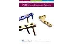 Securos - Model PAX - Polyaxial Locking Plate System - Brochure