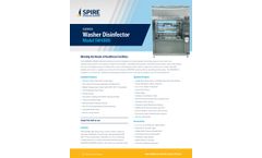 Scientek - Model SW4800 - Washer Disinfector - Brochure