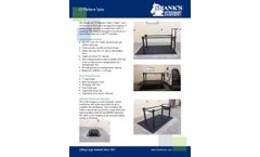 Shank - Model CT - Platform Table - Brochure