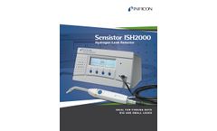 Sensistor - Model ISH2000P - Hydrogen Leak Detector for Panel Mounting - Brochure