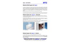 MTG - Model Ligno - Medical Wall Supply Unit - Brochure