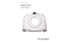 BodyTom - Model Elite - Mobile Full Body 32-Slice CT Scanner - Datasheet