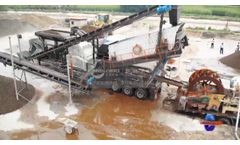 VPF Mobile Crushing Plant With XSD Sand Washing Machine For Fine Clean Sand -Vanguard Machinery Tech - Video