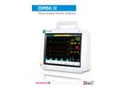 Infinium - Model OMNI II - Touch Screen Patient Monitor Brochure