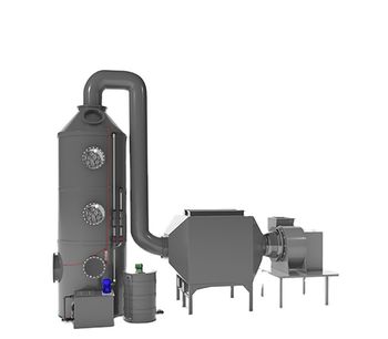 Introduction of chlorine scrubber (purification tower)