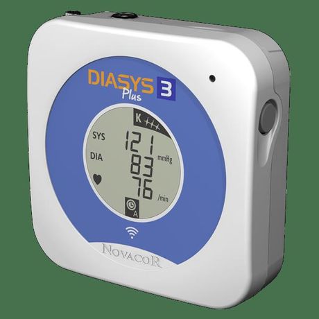 Novacor - Model Diasys 3 plus - Unique Hybrid Oscillometric and Auscultatory ABPM