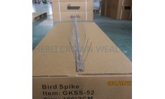 7200pcs Stainless Bird Spikes and Accessories Ready to Ship to Kuwait