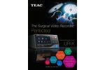 TEAC - Model UR-X / Xi - Surgical Video Recorder- Brochure