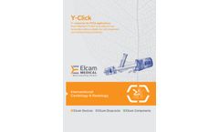 Elcam Medical - Model 220940 - Y-Click Connector for PTCA applications - Brochure
