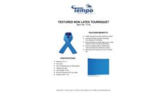 Tempo - Model T118 - Textured Non Latex Tourniquet Datasheet