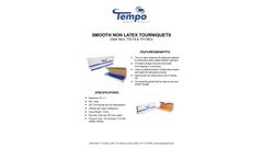 Tempo - Model TS118 & TH118O - Smooth Non Latex Tourniquets Datasheet