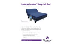 Sizewise - Model Instant Comfort - Air-Adjustable Number Bed Brochure