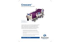 Sizewise - Model Crosscare - Med-Surg/Critical Care Bed Brochure