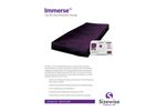 Sizewise - Model Immerse - Full-Body Therapeutic Mattress System Brochure