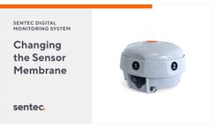 Changing the Sensor Membrane for the Sentec Digital Transcutaneous Monitoring System - Video