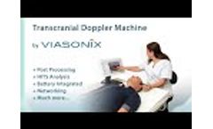 Viasonix Dolphin Transcranial Doppler Diagnostics Machine - Complete Post Processing and Networking! - Video