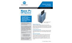 Konica - Model Nano CR W/CS-7 - Computed Radiography System - Brochure