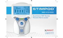 Stimpod - NMS 410/450X - Quantitative NMT Monitor Precision Nerve Locator - Brochure