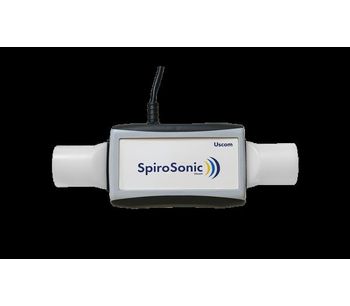SpiroSonic - Model FLO - Digital Multi-Path Ultrasonic Spirometer for Pulmonary Function Diagnostic and Monitoring