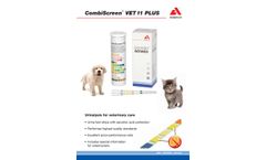 CombiScreen - Model VET11 Plus - Veterinary Urine Test Strip - Brochure