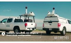 GEO-ECTO-1: Survey-Grade LiDAR and Imagery Capture Mobile Mapping Solution - Video