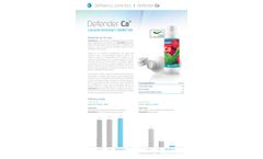 Defender - Model Ca - Contains Amino and Organic Acids - Brochure