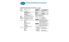 Atlanta - Anesthesia OR Pump- Specifications - Brochure