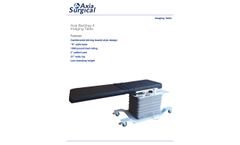 Axia BariXray - Model 4 - Imaging Tables - Brochure