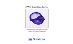 CAWO - Model OG - Green-Emitting Screens - Brochure