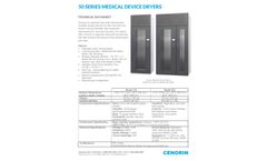 50 Series Medical Device Dryers Datasheet