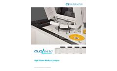 Carolina - Model CLC6410 - Modular Chemistry Analyzer - Brochure