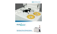 Carolina - Model CLC1600 - High-Volume Chemistry Analyzer - Brochure