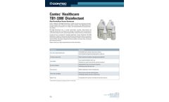 Contec Healthcare - Model TB1-3300 - Ethyl Alcohol Disinfectant - Brochure