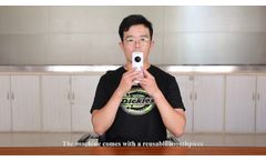 Contec Handheld Bluetooth Rechargable Battery Spirometer SP80B PC/Android/IOS support - Video