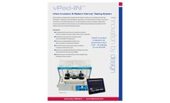 Datrend - Model vPad-IN - Infant Incubator & Radiant Warmer Testing System - Brochure