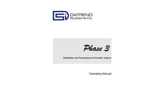 Datrend - Model Phase 3 - Defibrillator / Pacer Analyzer - Brochure