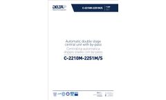 Delta - Model C-2210M-2251M/S - Automatic Double Stage Supply Unit with By Pass - Brochure