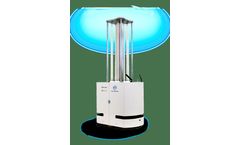 BlueBotics - Model mini UVC - Disinfect with Light