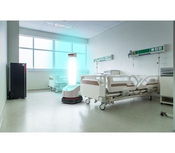 Autonomous UV-C Disinfection Robot for Hospital Industry - Medical / Health Care