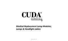 Medical Replacement Lamp Modules, Lamps & Headlight Cables Brochure