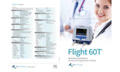 Flightt Medical - Model 60T - Reliable Ventilation Across the Spectrum of Care - Brochure