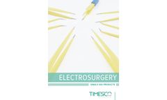 Timesco - Model ESU - Tip Cleaner- Brochure