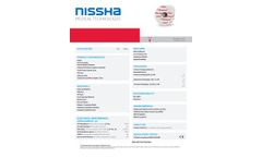 Nissha PerformancePlus - Model A10005 - Electrodes - Brochure